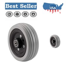Lightweight 6 X 2 Flat-free Wheelchair Caster - Compatible With Pride Jazzy Lightweight 6 X 2 Flat-free Wheelchair Caster - Compatible With Pride Jazzy