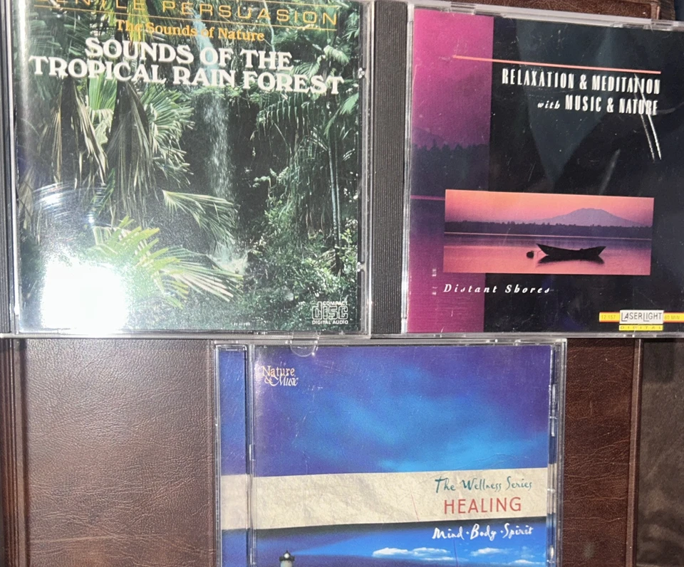 Lot Of 23 Relaxation Meditation CDs Spa Sleep Nature Ambient New Age Tribal - Image 2 of 4