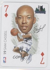 2004-05 All Pro Deal Playing Cards Sam Cassell #7D 0a3
