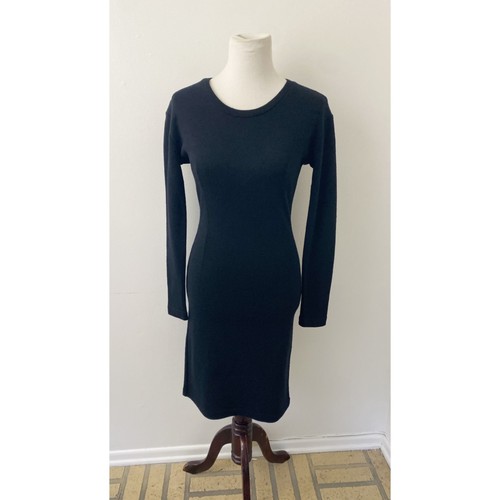 Dolce & Gabbana, Abito vintage Dolce & Gabbana {taglia 44} lana manica lunga nero