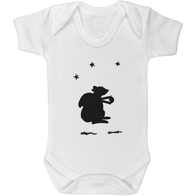 ''Eichhörnchen in einer Sternennacht'' Baby wächst / Bodys (GR053397)