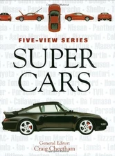 Supercars: The Worlds Most Exotic Sports Cars (Five-View) - Hardcover - GOOD