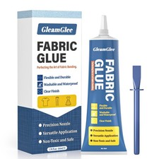 Fabric Glue Permanent, Extra Strong Adhesive, Washable Clear 1 Pack
