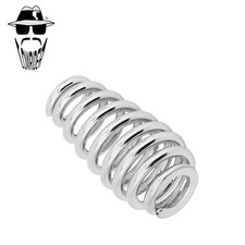 ORIGINAL LOWRIDER Replacement Springer Fork Spring 90mm Chrome – Universal Fit.