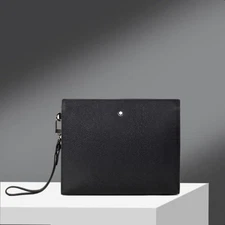 New Exquisite MB Men Black Leather Handbag Top Quality Fashion #198860 US