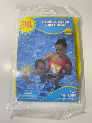 Sun Shine Double Layer Armband Kids Poodle Swim Floaties