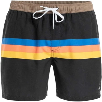Quiksilver - Short de bain motif/style à rayures - Homme (GT55722) - Photo 1/3