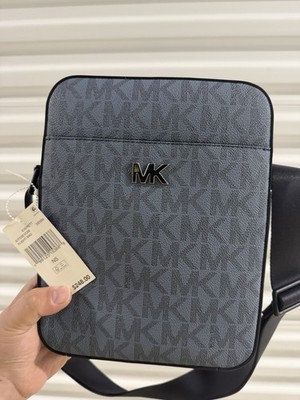 Michael Kors Signature Everett Flight Bag in the color denim