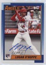 2023 Topps Archives 1990 Fan Favorite Auto Logan O'Hoppe #90FF-LO Auto 1k1b