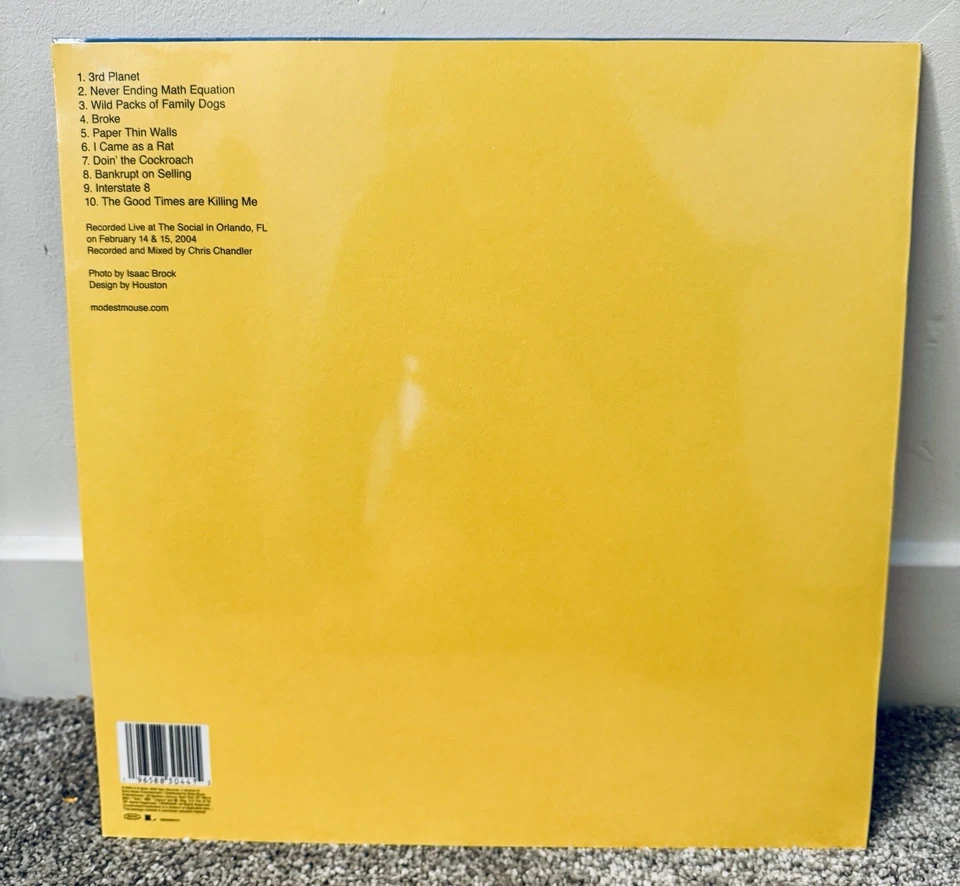 MODEST MOUSE BARON VON BULLSHIT RIDES AGAIN LIVE LP NEW SEALED RSD 2025. NEW. NM - Image 2 of 2