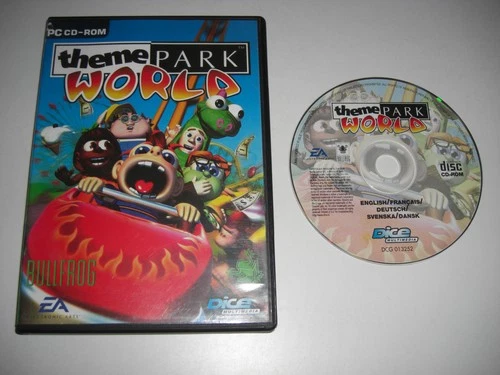 THEME PARK WORLD Pc Cd Rom DI - FAST POST