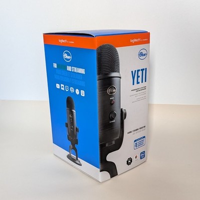 Logitech for Creators - Blue Yeti Premium Multi-Pattern USB Condenser Microphone