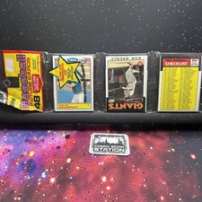 1986 Topps Rack Pack Sealed Unopened 48 Vintage Baseball Cards Dale Murphy KL