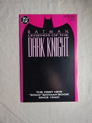 DC Comics Batman Legends Of The Dark Knight #1 (1989)!