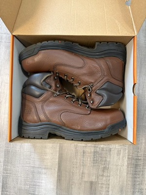 #ad Timberland PRO TITAN LACE TO TOE Men#x27;s NEW Work Boot Brown US Size 14 $67.49