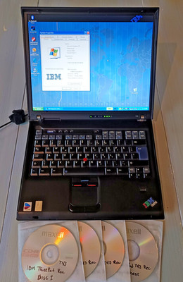 ThinkPad IBM 3個セット IBM ThinkPad T43 1871-FWG | 1.86 GHz | 2GB Mem | 40GB HDD