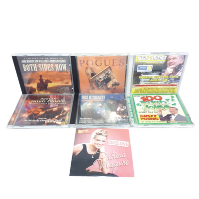 Irish American Traditional Country Music CD Bundle - The Pogues, Don Williams VG