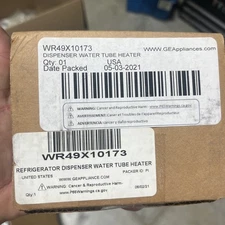 NEW OEM Genuine GE WR49X10173 DOOR WATER LINE HEATER