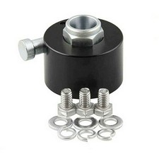 Black Aluminum Steering Wheel Quick Release Disconnect Hub 34 Shaft Size Black Aluminum Steering Wheel Quick Release Disconnect Hub 34 Shaft Size