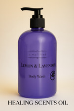 Lemon Lavender Body Wash 17 oz