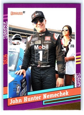 2024 Donruss #158 John Hunter Nemechek Purple /99