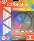 Spinbrightz Spoke Tube LED Wheel Light, Color Morphing, Weather Resistant, 3pk — photo 1
