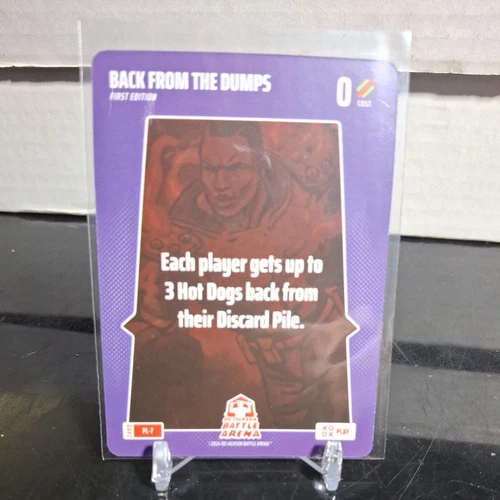 Bo Jackson Battle Arena BACK FROM THE DUMPS - SSP Play Card #PL-7