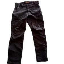 5.11 Tactical Men's Cargo Pants Black Size 38x34 Straight Leg Work Utility