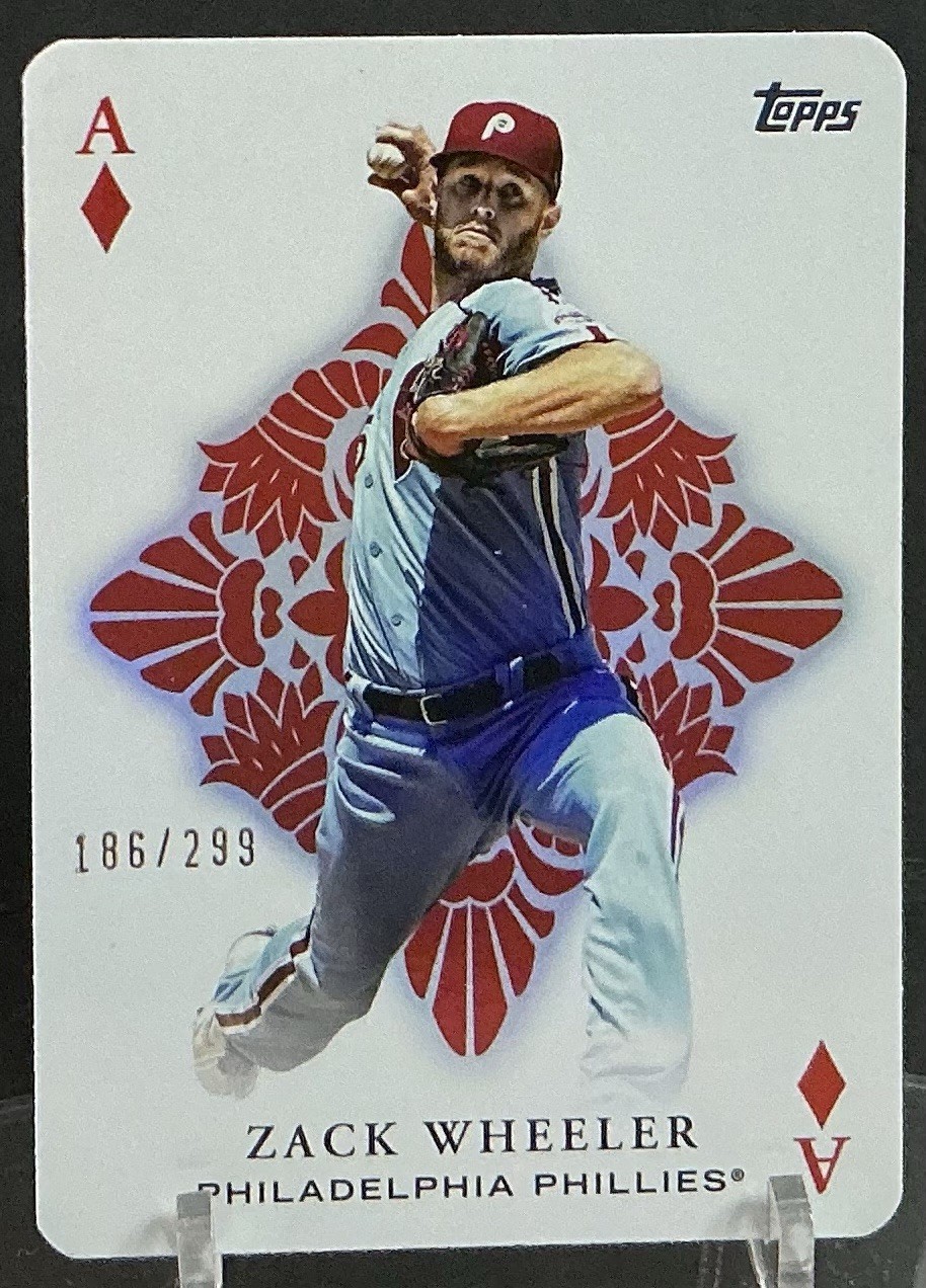 2023 Topps - All Aces Zack Wheeler 186/299 #AA-40 Black