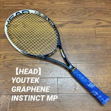 Racchetta da tennis HEAD Youtek Graphene Instinct MP usata trasparente/nera