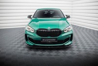 Maxton Design Frontlippe V.9 Passend FüR BMW M135I F40 Schwarz Hochglanz