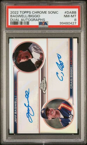 Jeff Bagwell, Craig Biggio #DA-BB card