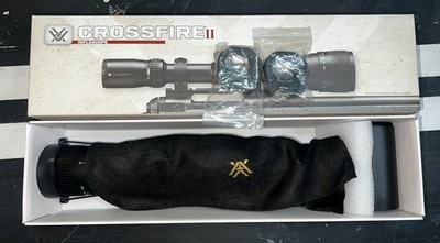Vortex Crossfire II 6-24x50 AO Dead-Hold BDC CF2-31045 Scope w/ 30mm Rings