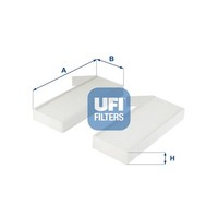 UFI Filter, Innenraumluft 53.277.00 FüR Peugeot