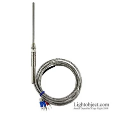 6ft PT100 RTD 0.1 degree Sensor Probe good for PID temperature controller