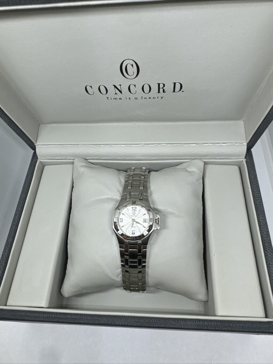 Concord Saratoga Swiss-Made Stainless Steel Watch –Quartz | eBay