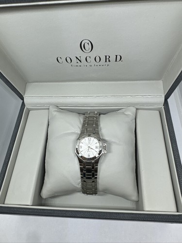 Concord Saratoga Swiss-Made Stainless Steel Watch –Quartz - Picture 1 of 24