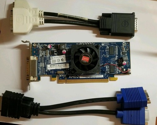 AMD Radeon HD 6350 5450 Dual Monitor Display Windows 10 VGA DVI HDMI Video Card - Picture 27 of 34