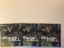 Tom Clancy's Splinter Cell - PC game 3 CD