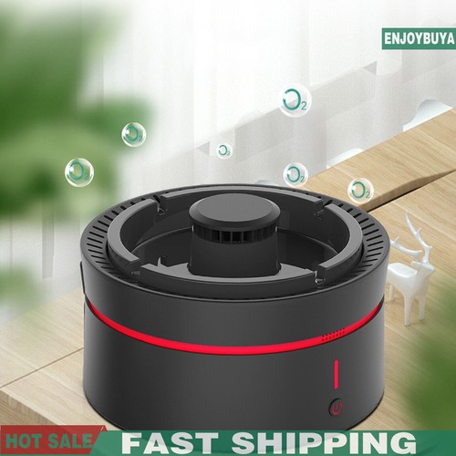 Odor Eliminator Smokeless Ashtray World Best Smoke Cigarette Smoke Grabber Black - Picture 2 of 18