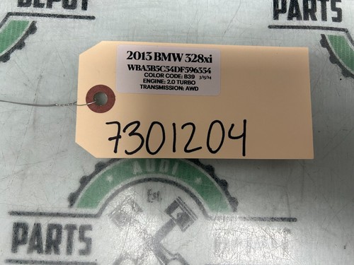 12-18 BMW F30 3 SERIES 328i REAR RIGHT PASSENGER SEAT BOLSTER FINISHER BLACK OEM - Picture 2 of 15