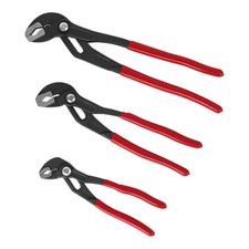 3-tlg Profi Wasserpumpenzange Set 175mm & 240...