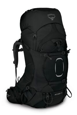 Osprey Aether 65 S / M Rucksack Wanderrucksack Tasche Black Schwarz