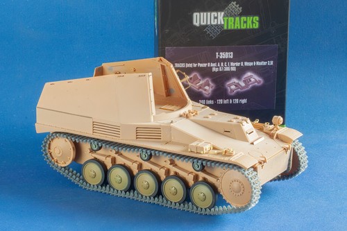 1/35 QuickTracks T-35013 Late Tracks para Panzer II A, B, C, F, Marder II, Wespe - Imagen 8 de 8