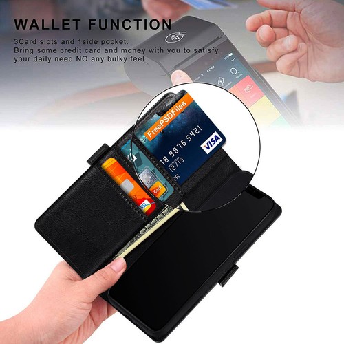For Samsung Galaxy Phone Case Leather Wallet Flip Card Slots Holder Stand Cover - Picture 23 of 36