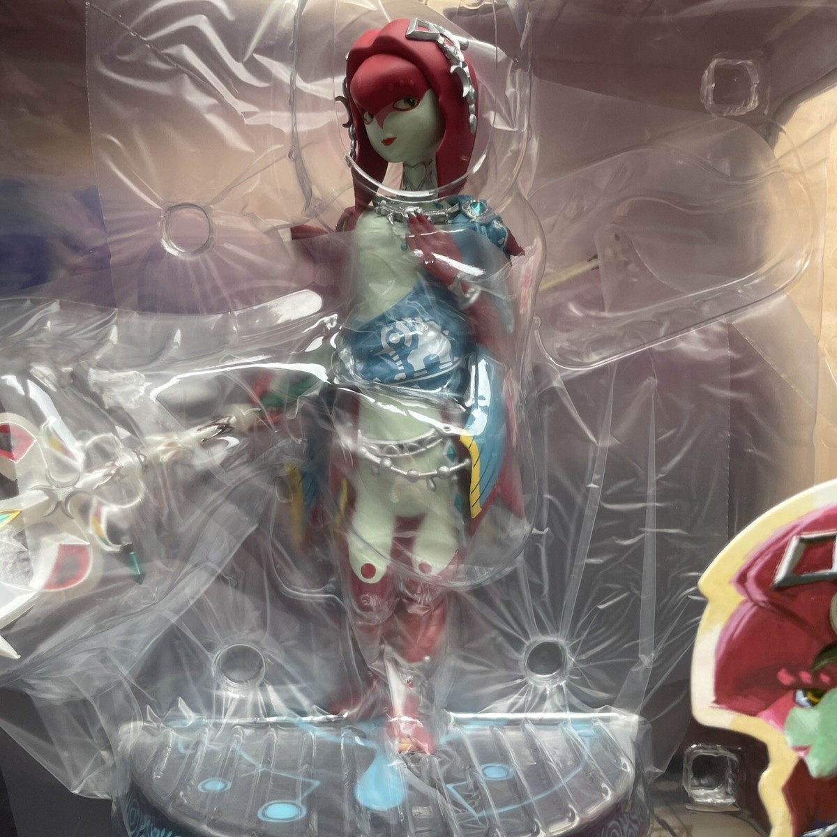 Mipha Amiibo Template The Legend Of Zelda Breath Of The Wild