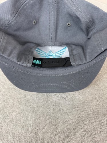 All Water Guides AWG Fly Fish Rope Hat Gray w/ Blue Embroidered Fish Gorpcore - Picture 10 of 15