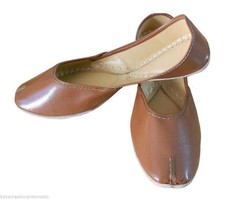 Women Mojari Leather Jutti Handmade Khussa Traditional Flip Flops Punjabi Shoes