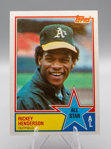 1983 Topps - All Star #391 Rickey Henderson