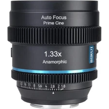 Sirui 20mm T1.8 1.33x S35 AF Anamorphic Lens（ Sony E,MFT,FUJIFILM X,Nikon Z ）